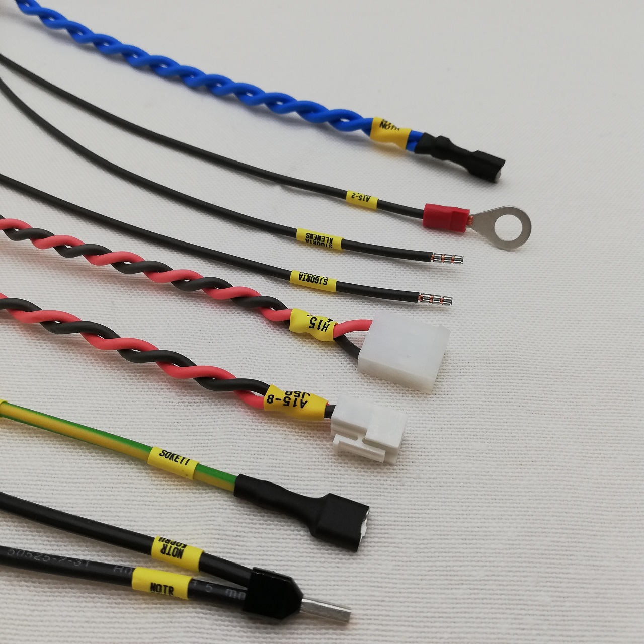 cable assembly, wire harness and electronic production.